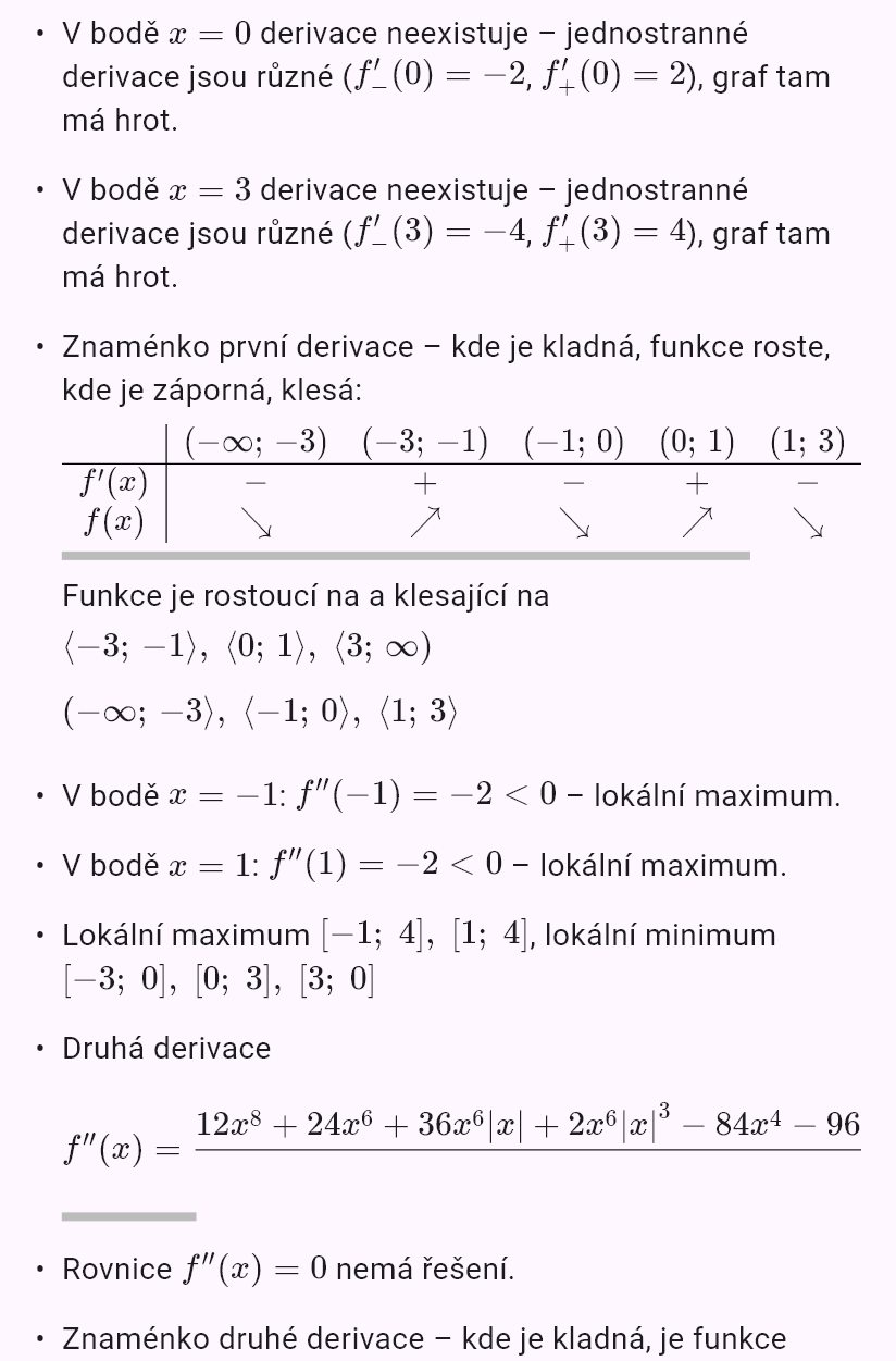 |-x^2 + 2|x| + 3|