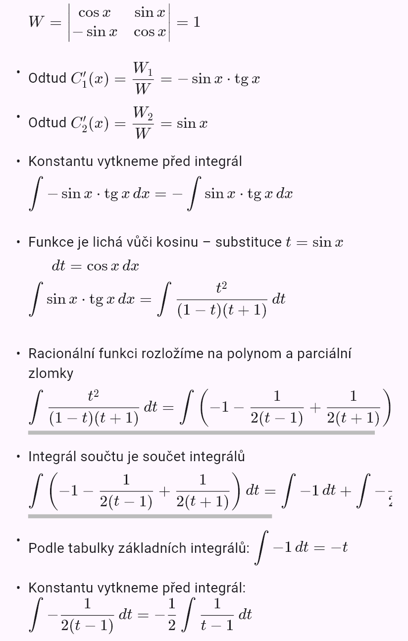 y'' + y = tan x