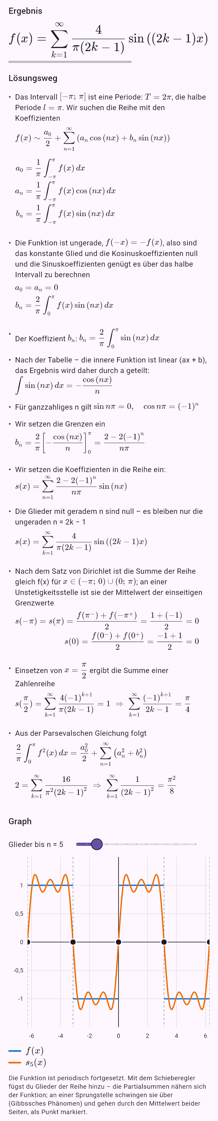 -1, -pi < x < 0
1, 0 < x < pi