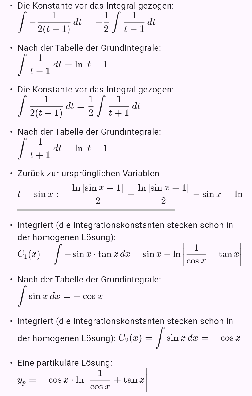y'' + y = tan x