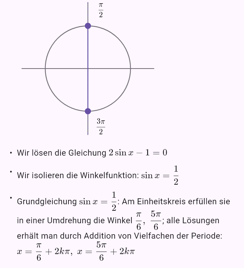 sin 2x = cos x