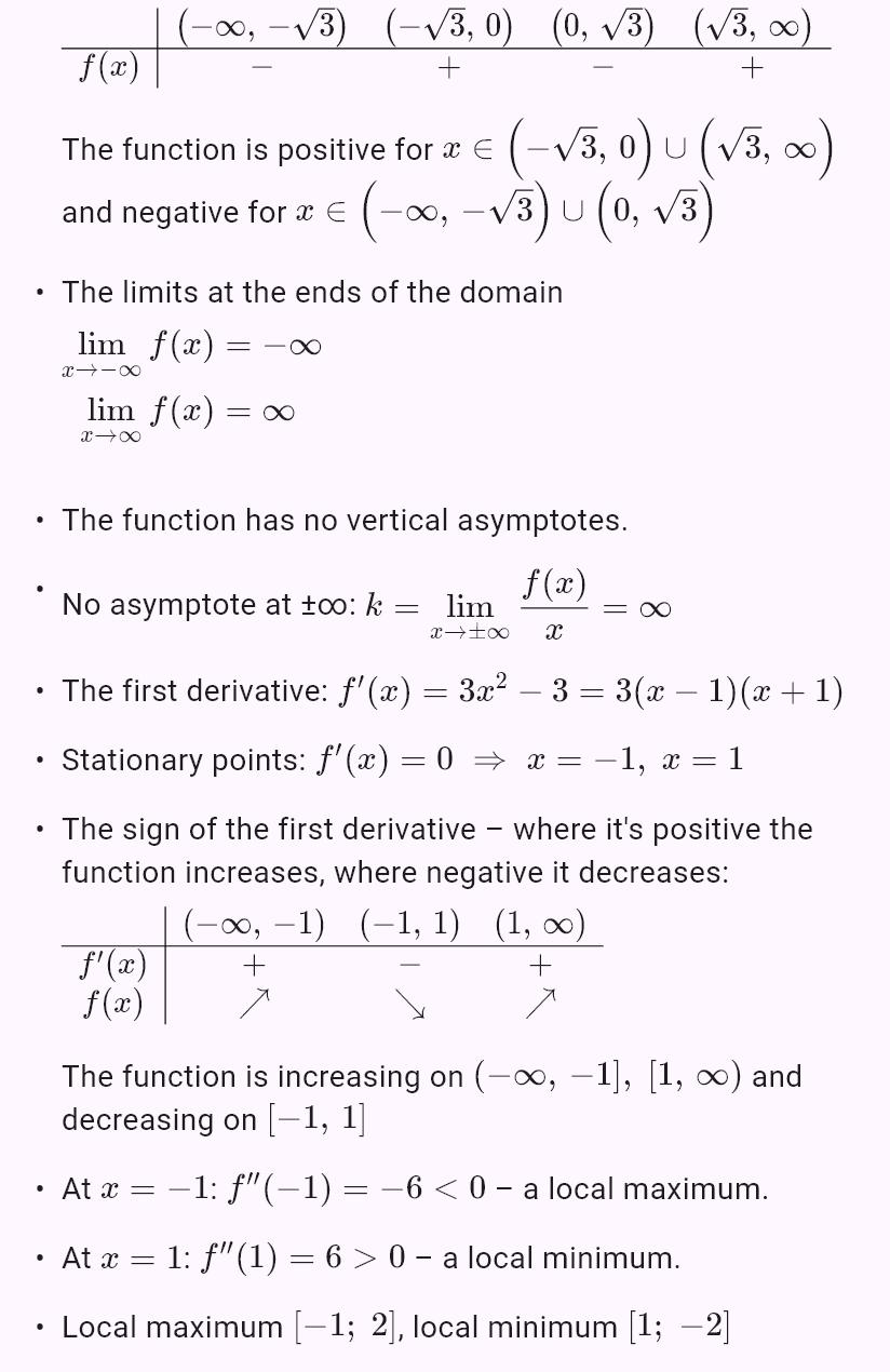 x^3 - 3x