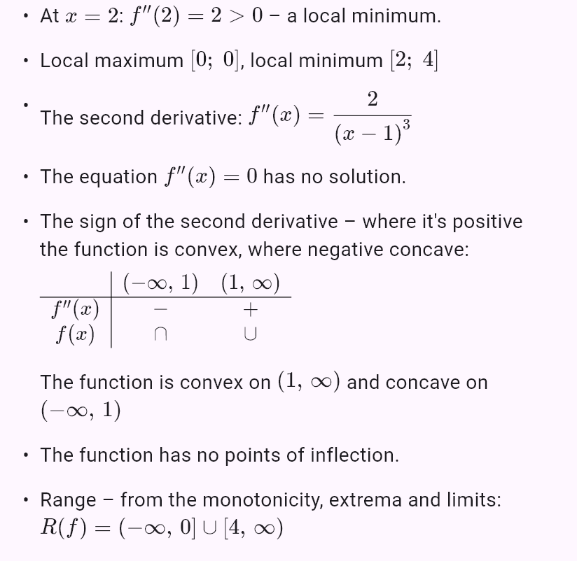 x^2/(x - 1)