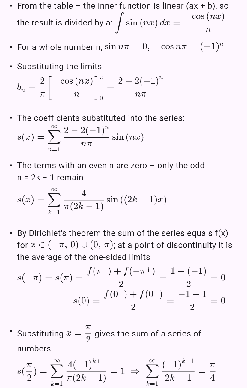 -1, -pi < x < 0
1, 0 < x < pi