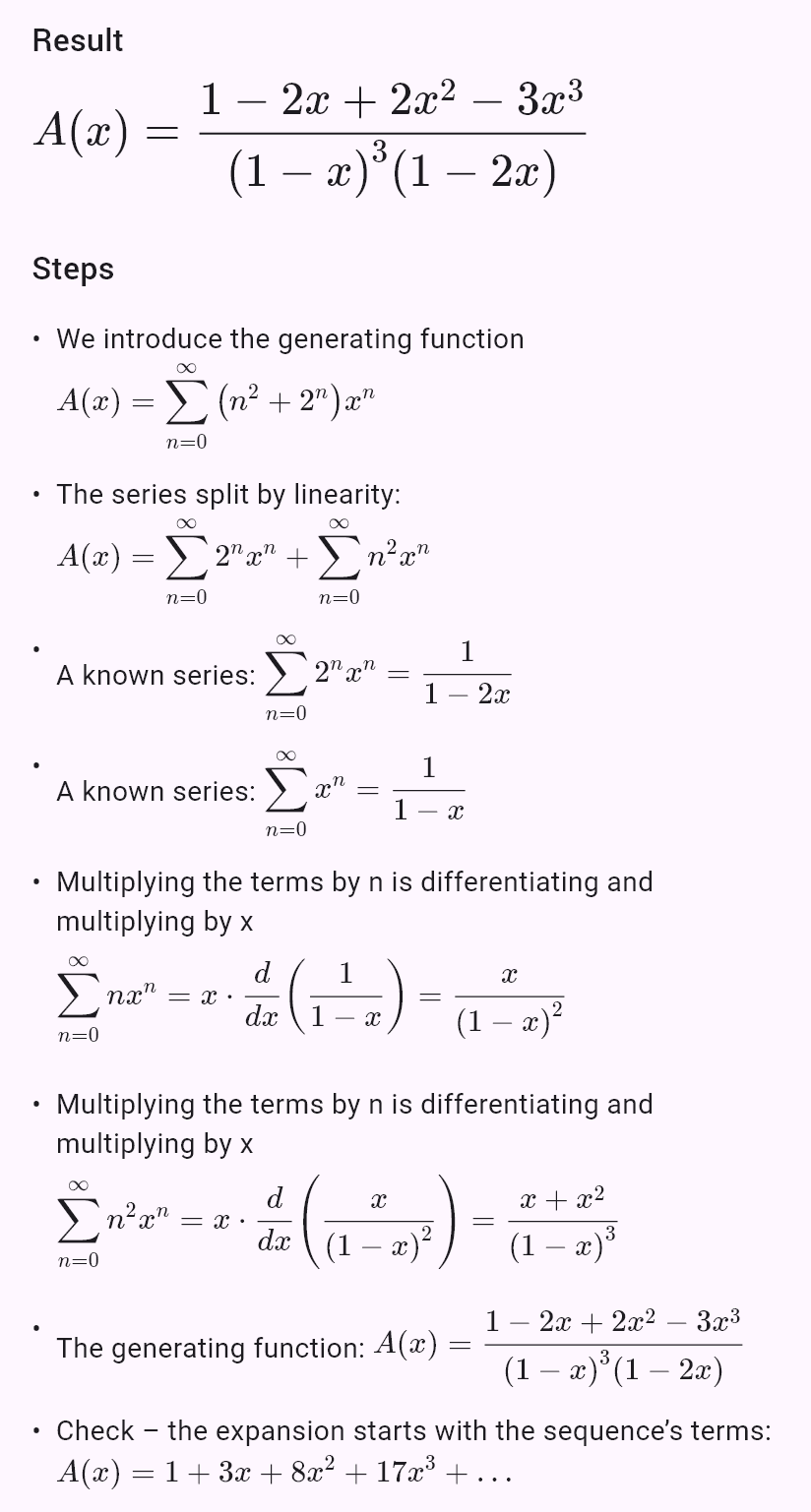 n^2 + 2^n