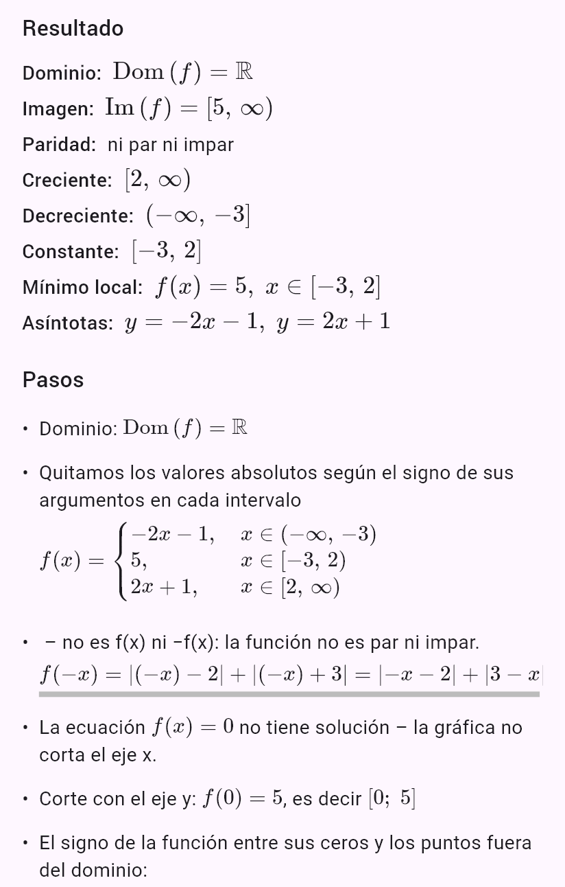 |x - 2| + |x + 3|