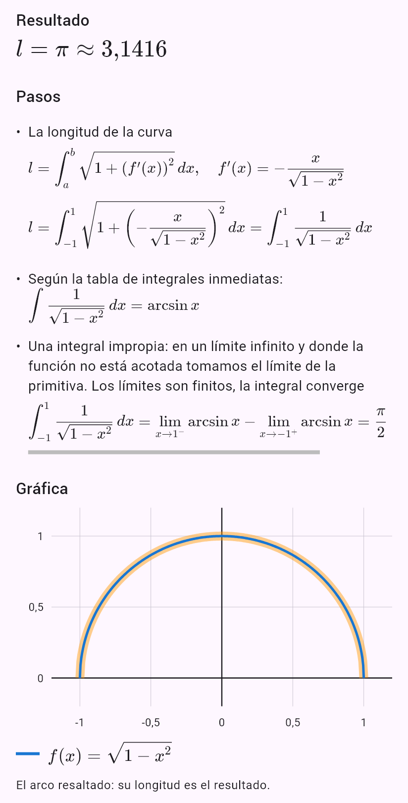 sqrt(1 - x^2)