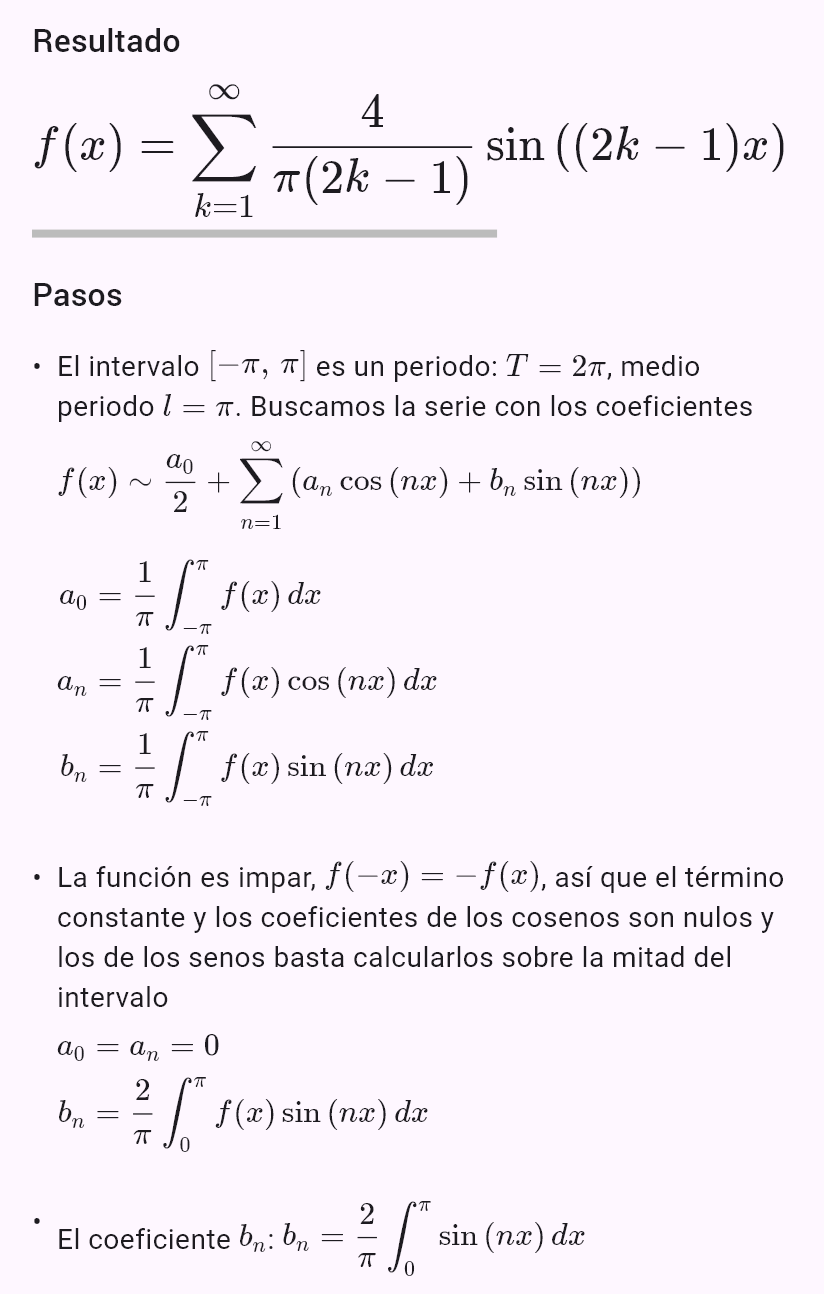 -1, -pi < x < 0
1, 0 < x < pi