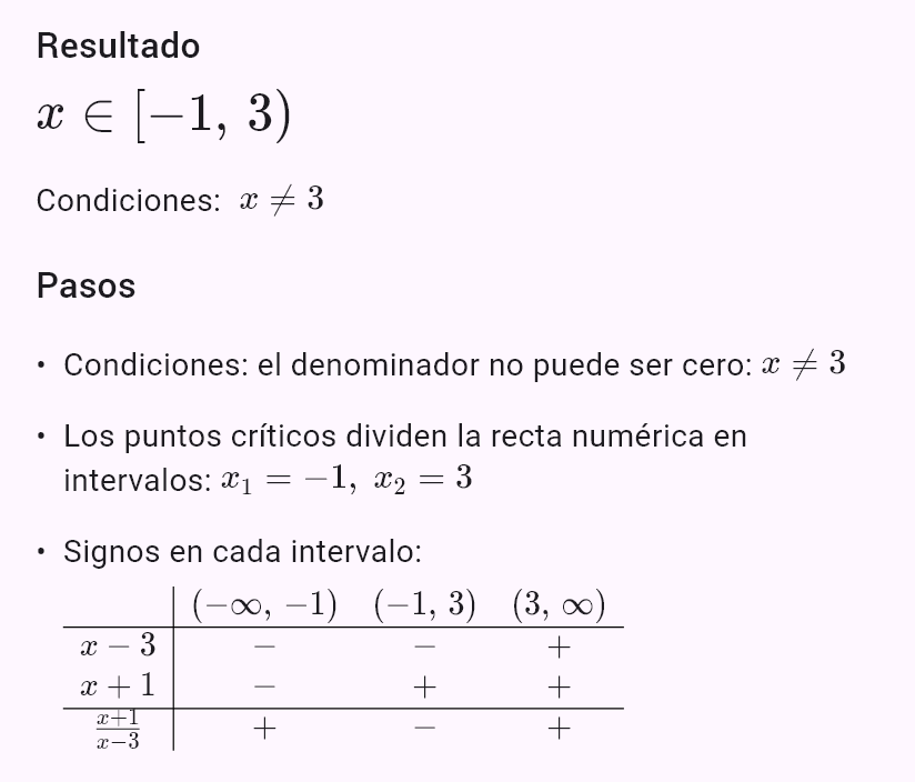 (x+1)/(x-3) <= 0