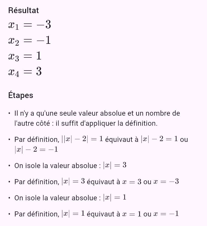 ||x| - 2| = 1