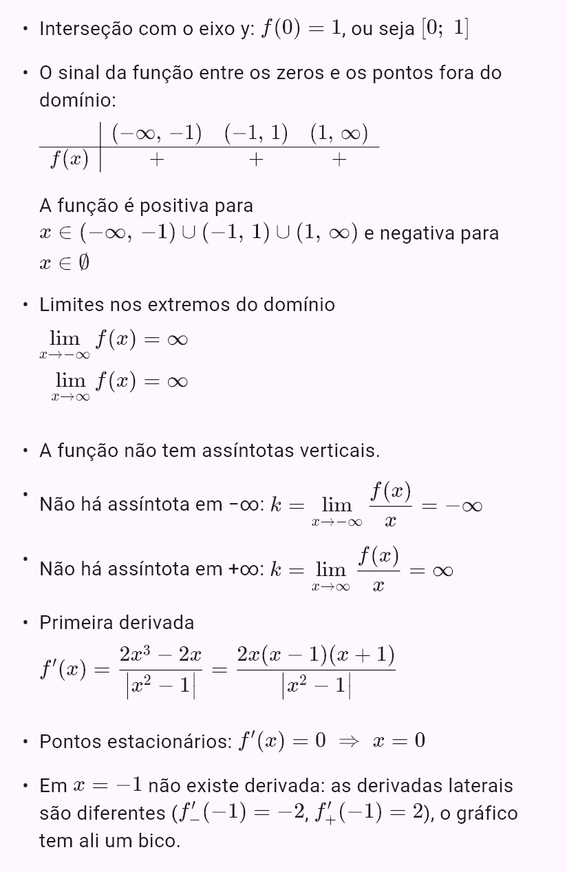 |x^2 - 1|