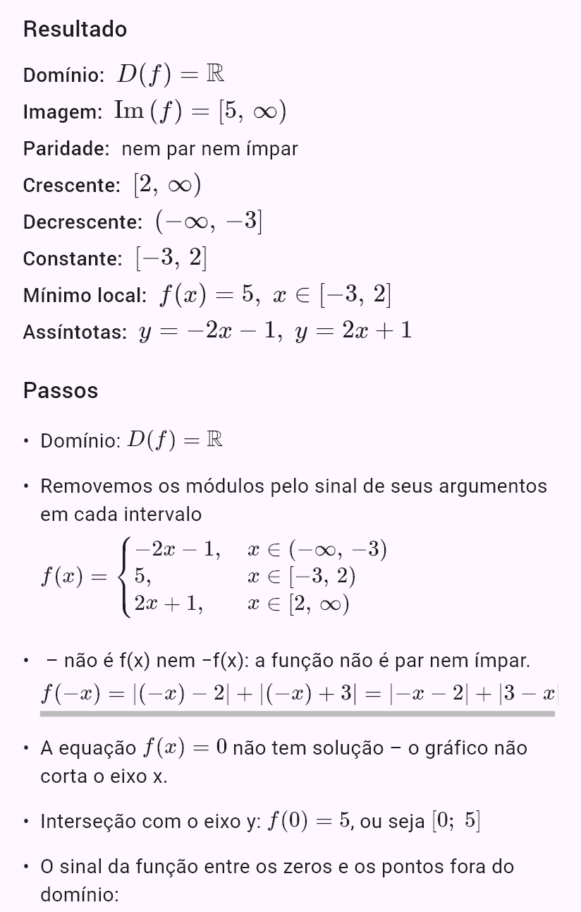 |x - 2| + |x + 3|