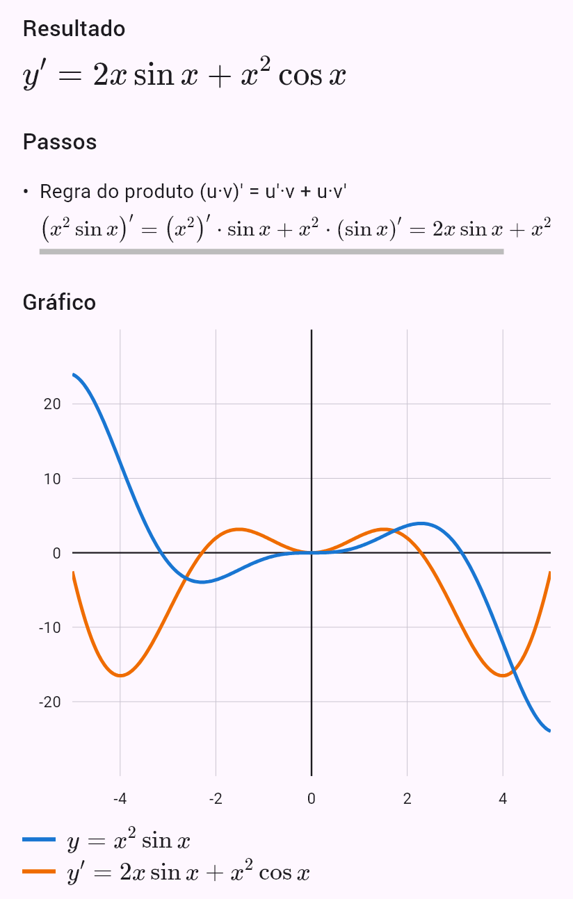 (x^2 sin x)'