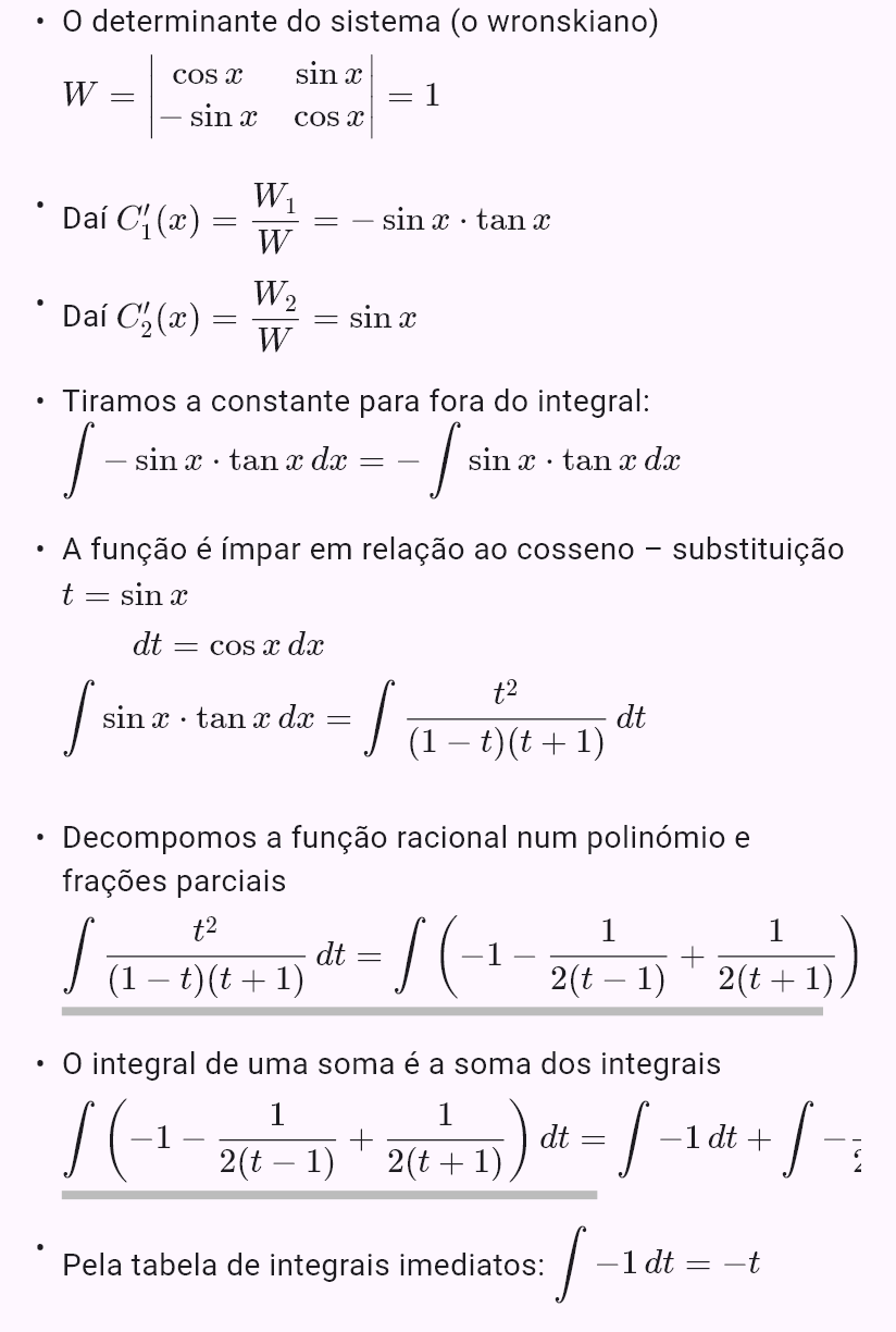 y'' + y = tan x