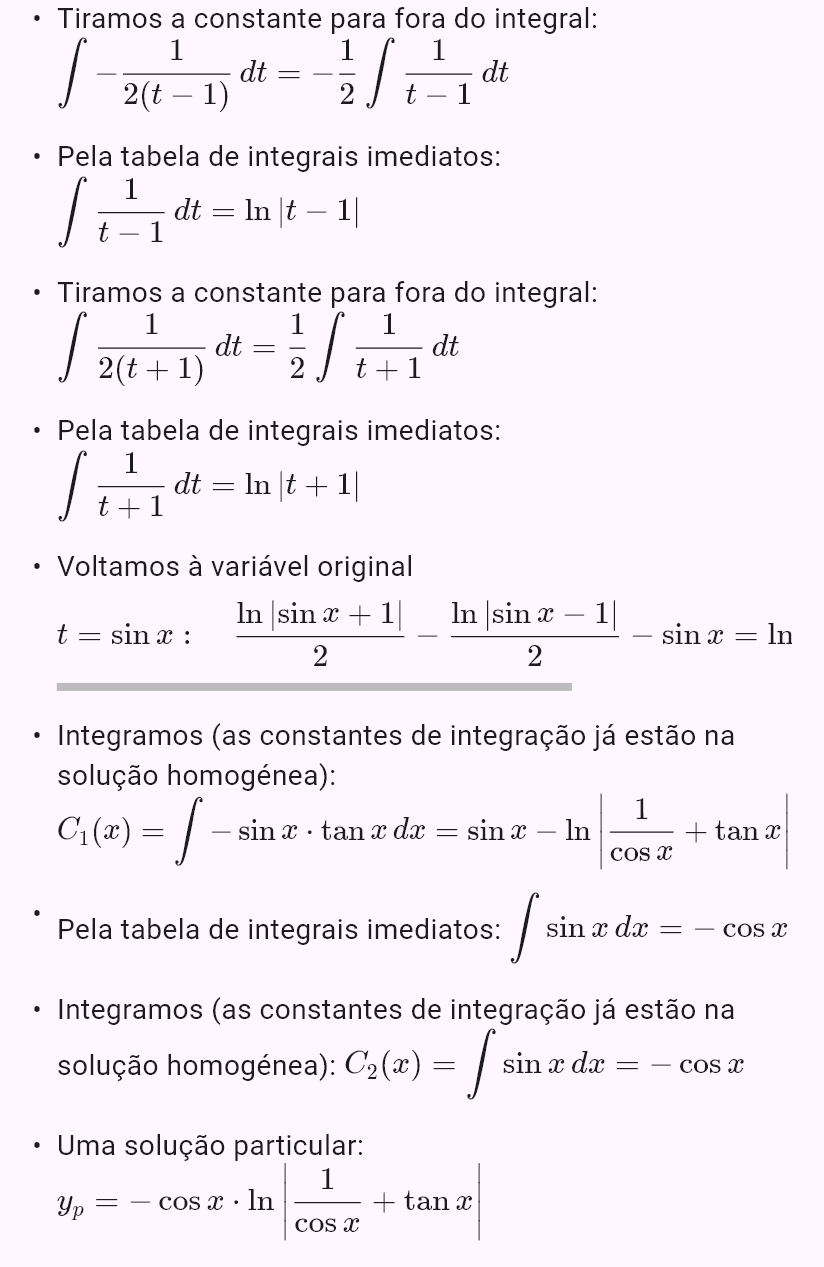y'' + y = tan x
