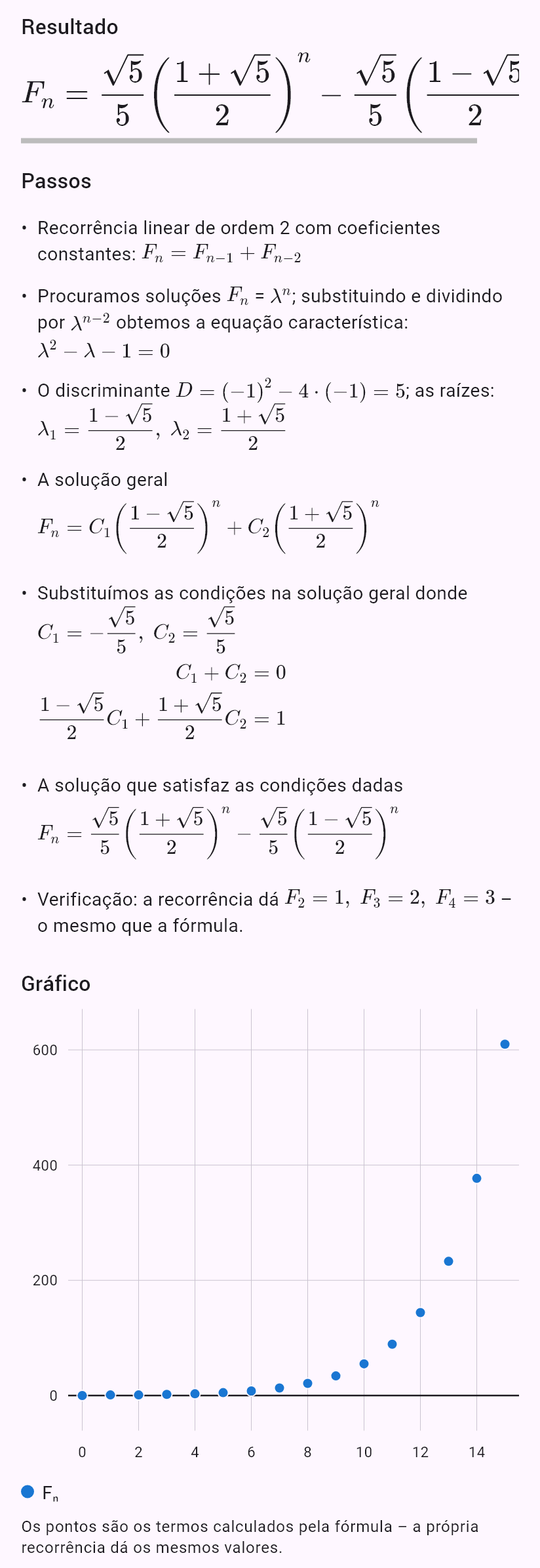 F_n = F_{n-1} + F_{n-2}, F_0 = 0, F_1 = 1