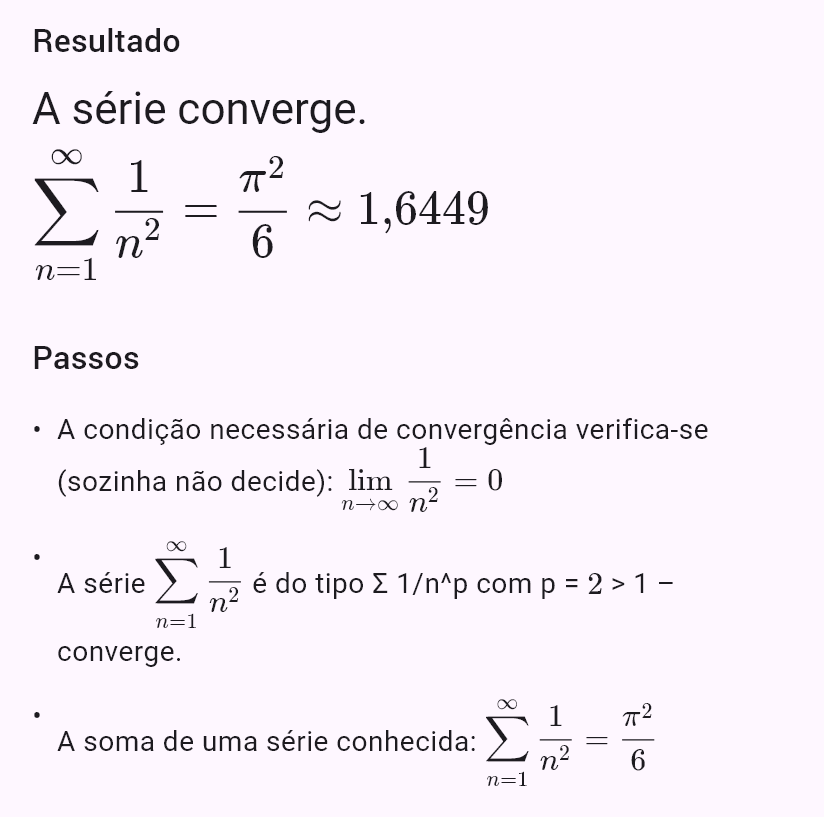 sum(1/n^2)